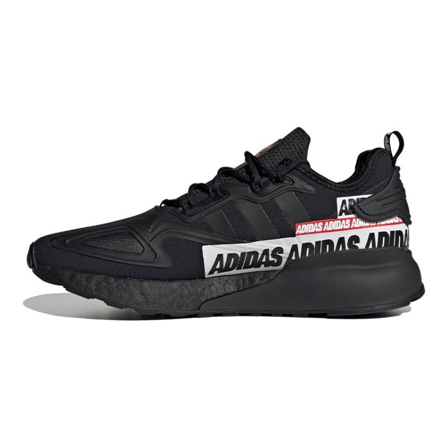 Adidas Zx 2K Boost 'Bold Logo Graphic Black' Sneakers FX7038
