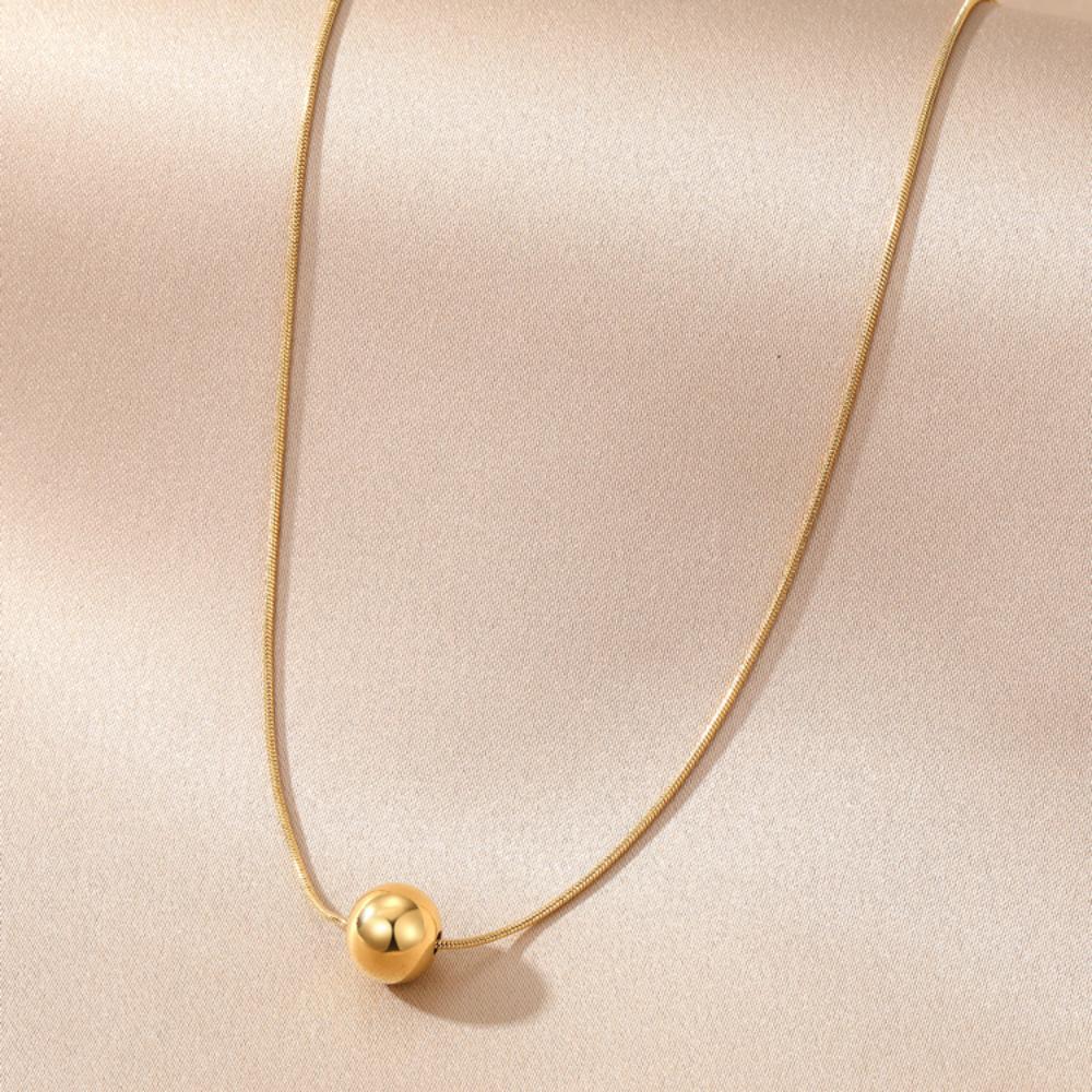 2023 New Fashion Pendant Colier Ball Pendant Simple Fashion Girl Colier Festival Rafinat Cadou de lux Guler Lanț ciucuri petrecere Colier femei