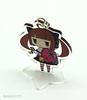 Coade Acrylic Keychain Rubber Star Shape CONC-CO49 Stand, Single,
