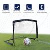 Set de 2 Buts de Football - DEVESSPORT - Pliables Pop-Up - Robustes - Pour Enfants 5-8 Ans - Int/Ext