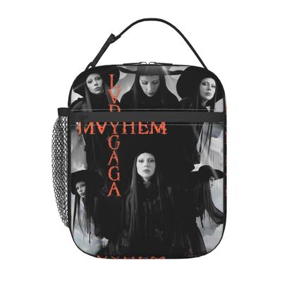 Isolierte Lunchtasche Lady Gaga Mayhem Musiktour Merch Essensbox Y2K Thermokühlbox Brotdose für das Büro