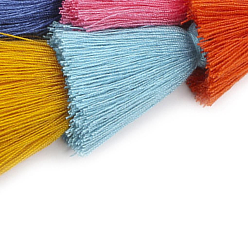 Bohemian Style Women Girls Alloy Fringed Key Holder Purse Bag Buckle Decorative Pendant