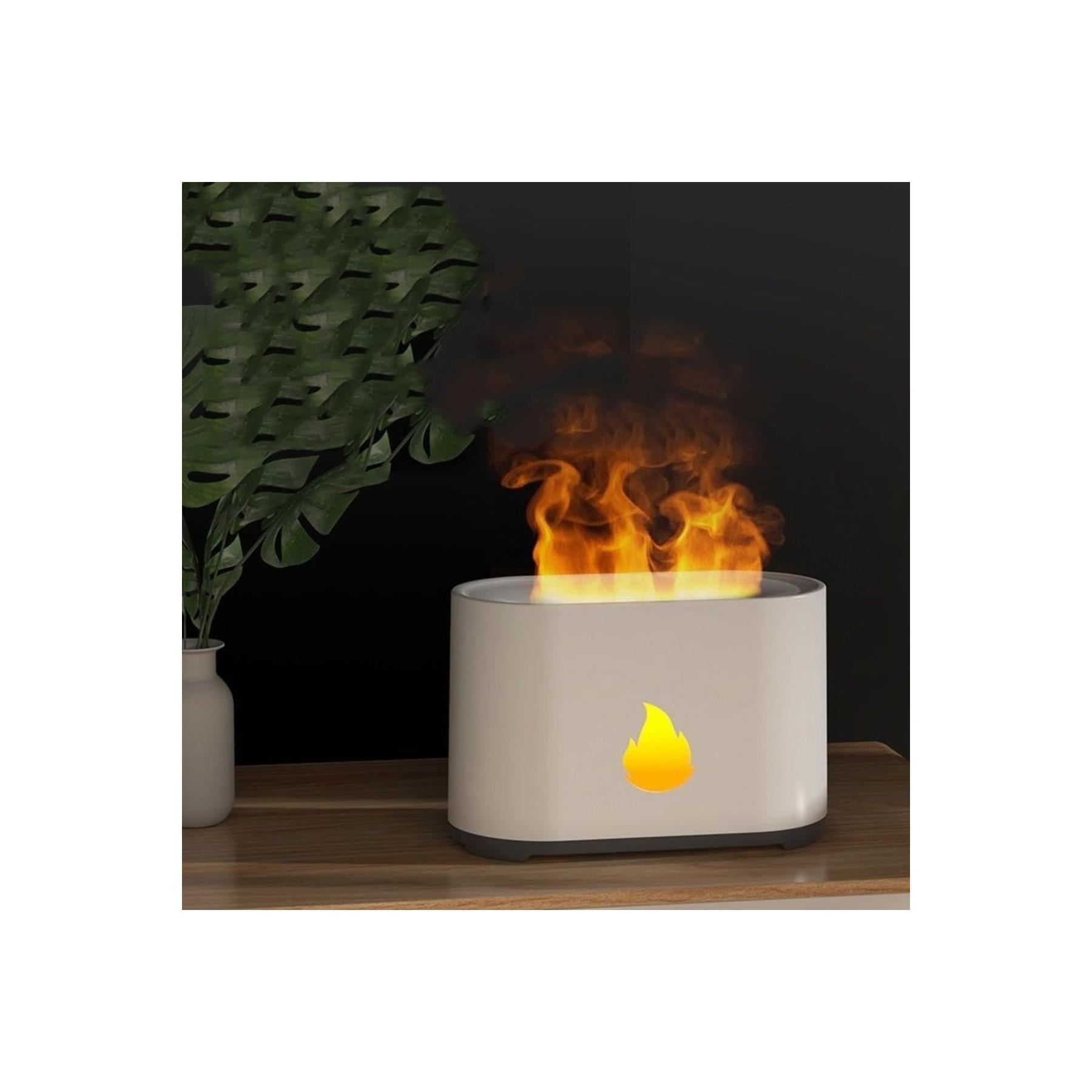 

Увлажнитель воздуха для комнаты ароматерапии FLQUE с подсветкой, ультразвуковая паровая машина, внешний вид дерева со светодиодной подсветкой