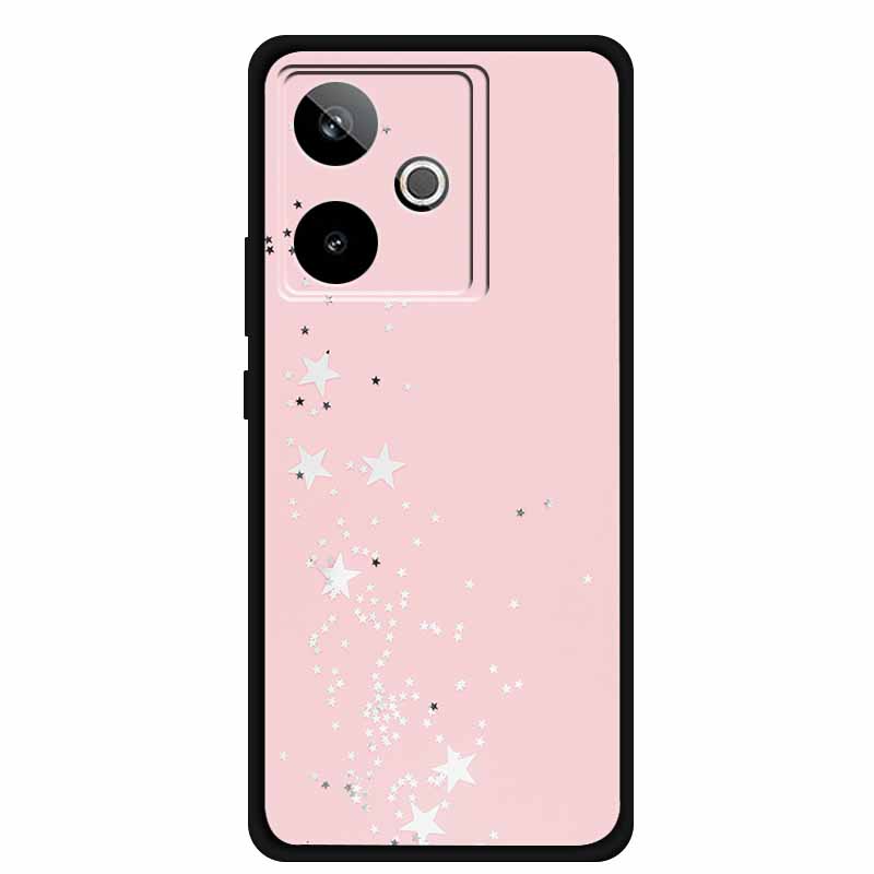 Christmas Cover For Realme GT7 GT 7 7T Case Black Silicone Cases for Realme GT 7T Cartoon Santa Claus Christmas Tree Back Cover