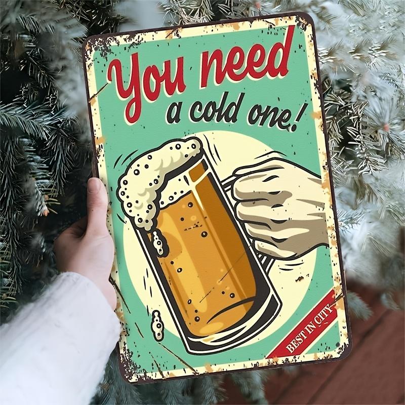 

Room Decor Vintage Bavarian Oktoberfest Beer Tin Sign Retro Handcrafted Lager Schaum Poster Metal Wall Art IndoorOutdoor aluminum 20x30cm