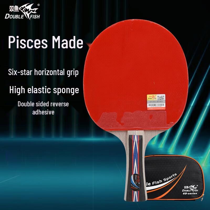 Double Fish 6-Star Table Tennis Racket