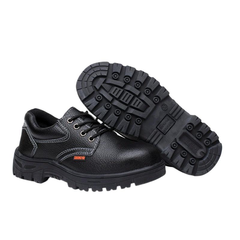 Pracovní obuv Obuv Pánské Letní Deodorant Pracovní Ocel Baotou Bezpečnostní obuv proti rozbití a propíchnutí