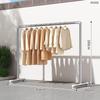 Miflame Floor-Standing Steel Clothes Drying Rack