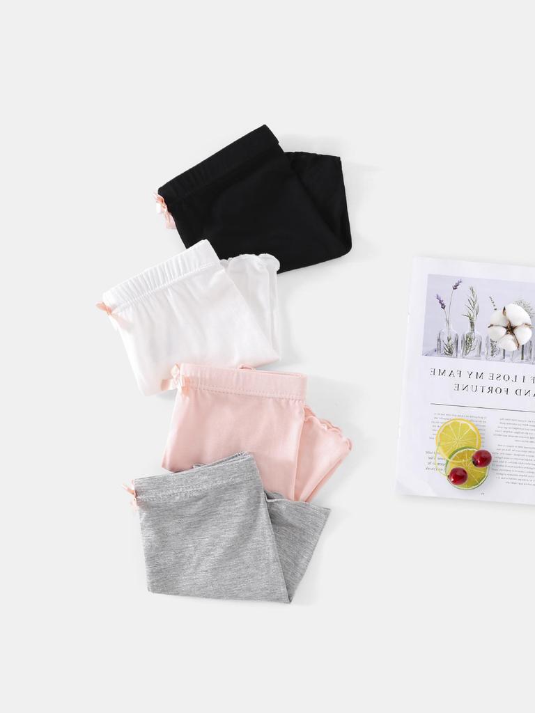 Letnie Szorty Bezpieczeństwa Modal dla Dziewcząt - Lekkie, Zapobiegające Ekspozycji, Legginsy Trzy Czwarte dla Studentek