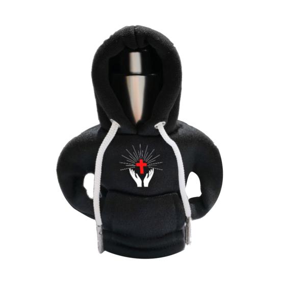 

Чехол-худи на ручку переключения передач автомобиля, милый костюм для ручной и автоматической коробки передач, универсальный декор салона автомобиля, забавный автоаксессуар E