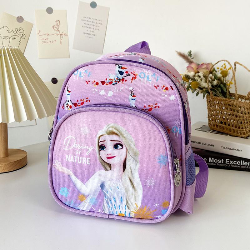 2025 Spot Cartoon Cute Kindergarten Backpack Boys and Girls 3-6 Years Old Children's Schoolbag Trendy Fashion Princess Bag