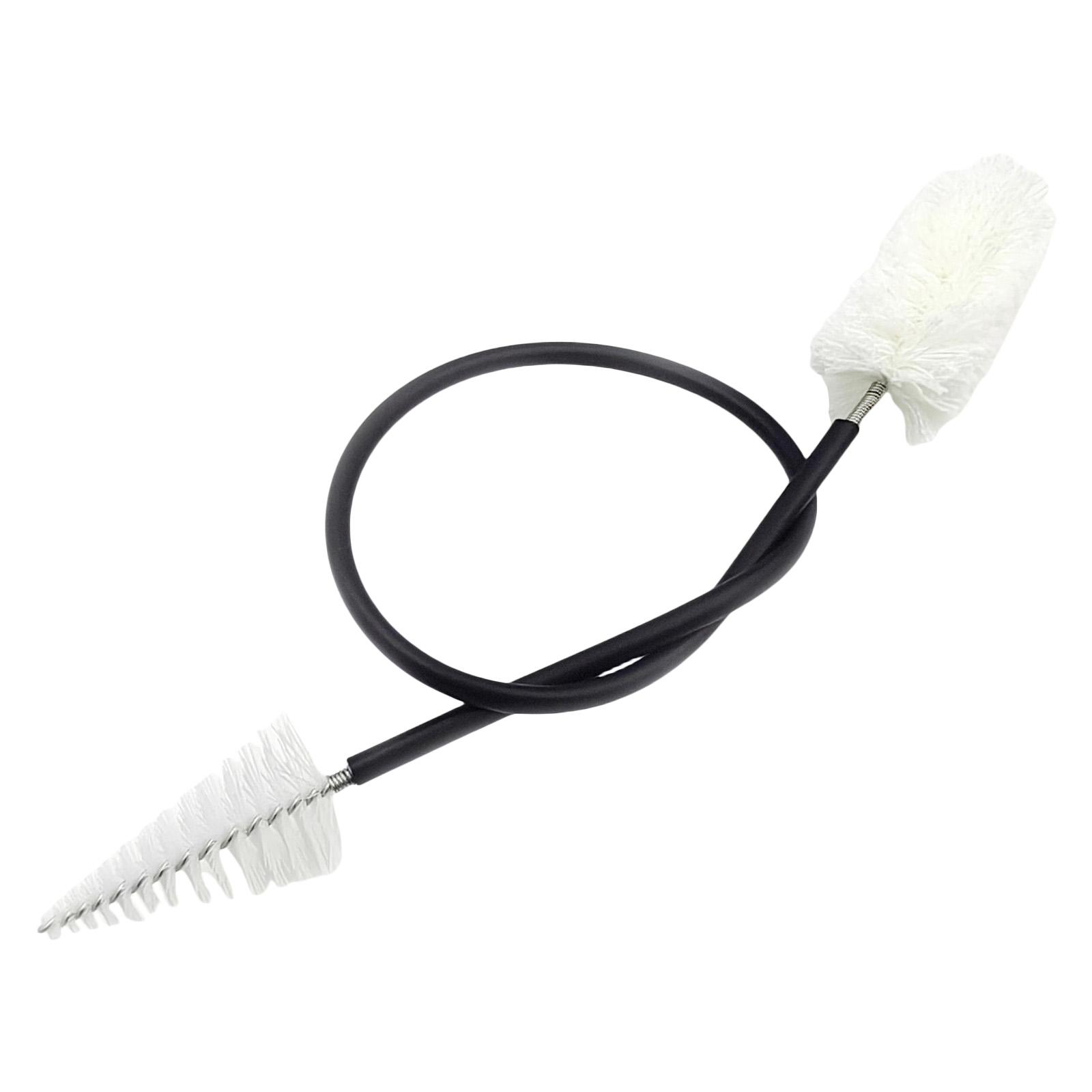 Double Head Flute Cleaning Tool Spring Brush Flute Care Brush Musician Accessories Dust Removal Brush Spring Brushes 1