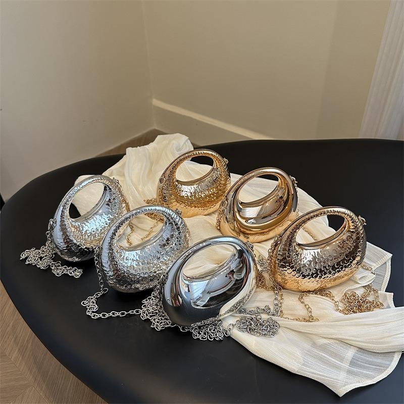 Fashion Banquet Chain, Acrylic Small Bag In Hand, Women's Lipstick Change Accessories, Shoulder Messenger Bag, New Model.