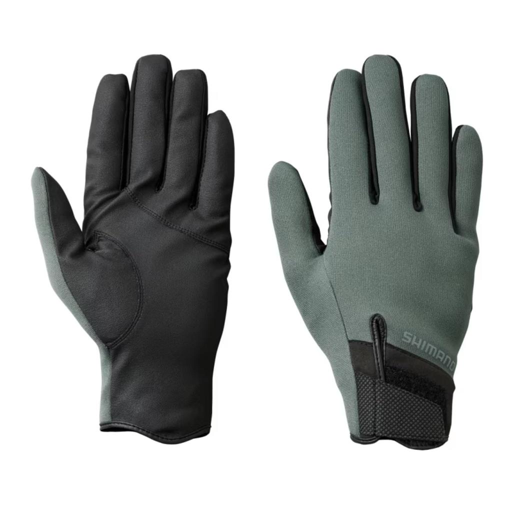 SHIMANO Titanium Alpha Gloves Full Cover Sage L GL-013V