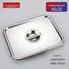 Danshizhiyuan Stainless Steel Deep Rectangular Basin with Lid