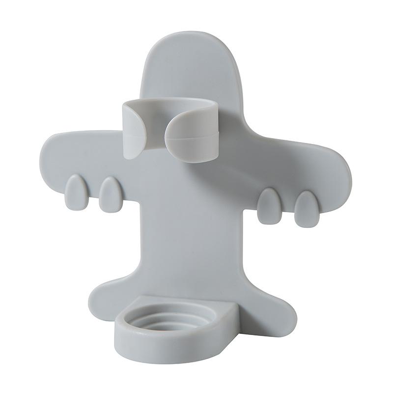 Cartoon Creative Traceless Stand Rack Organizer Electric Wall-Mounted Holder Space Saving toothbrush holder Bathroom Accessories