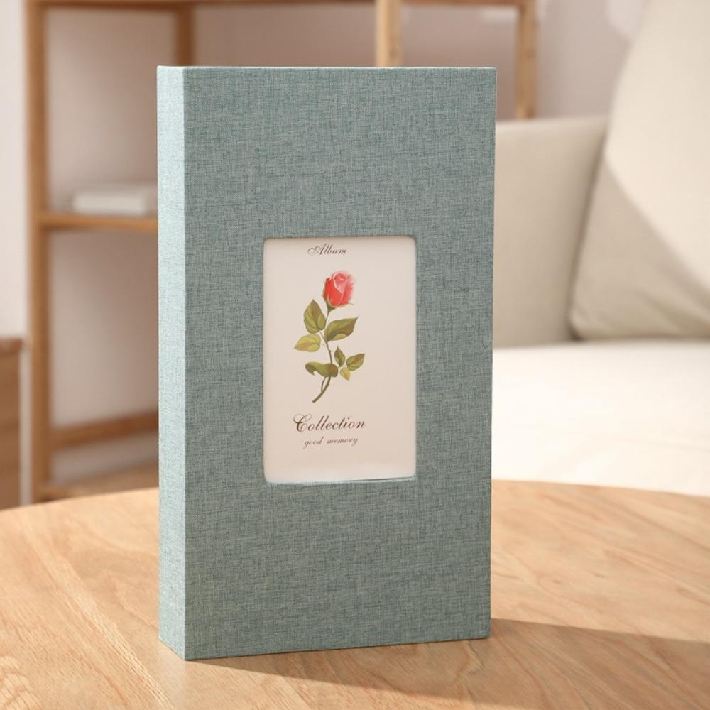 300 Ark Suvenirfoto Bøker Lin Bildealbum Innfelt Fotoalbum Familie