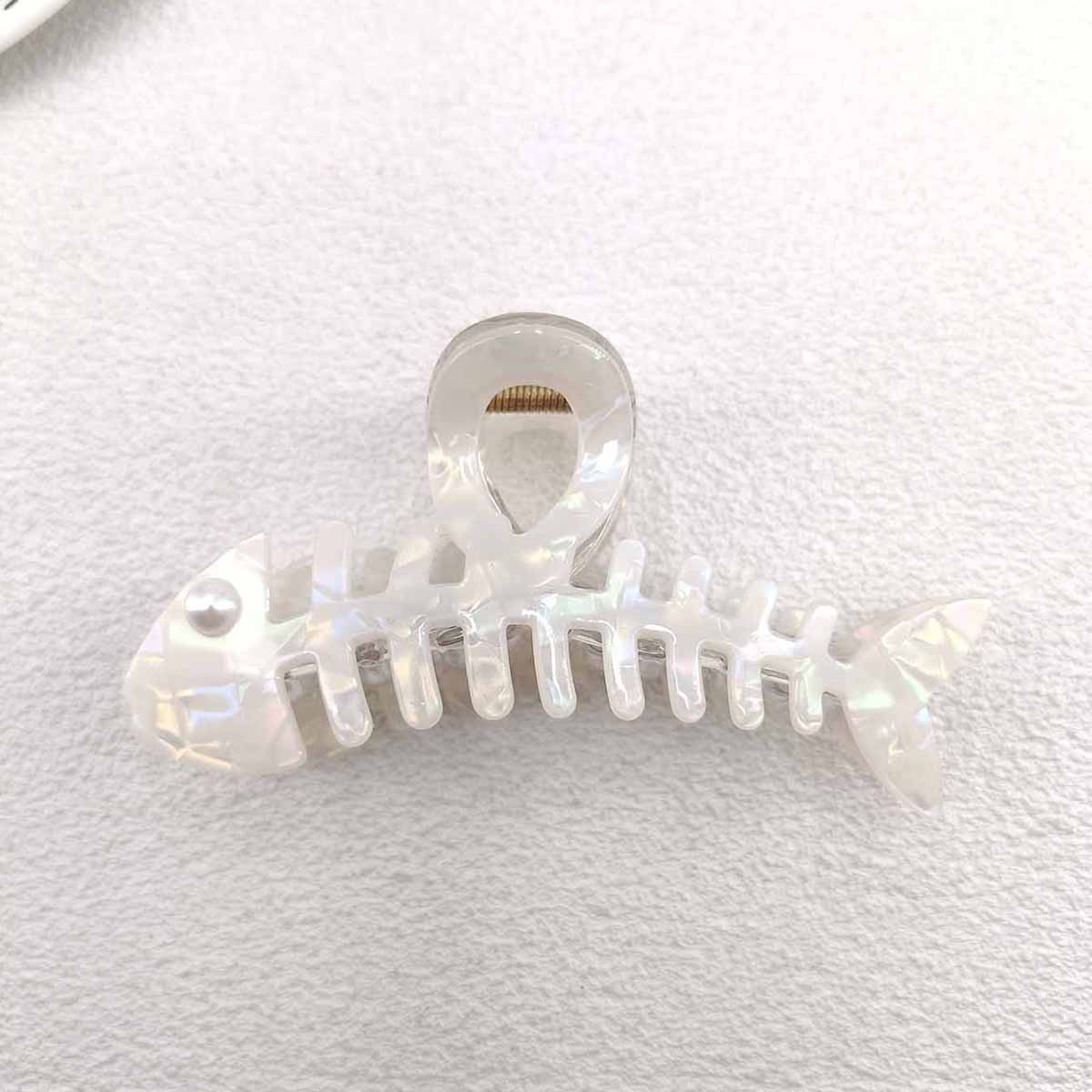 

Y2K Красочный зажим для волос «рыбья кость», креативный, для личности, зажимы «акула», зажим для волос «рыбья кость», ПВХ, краб, аксессуары для волос для женщин