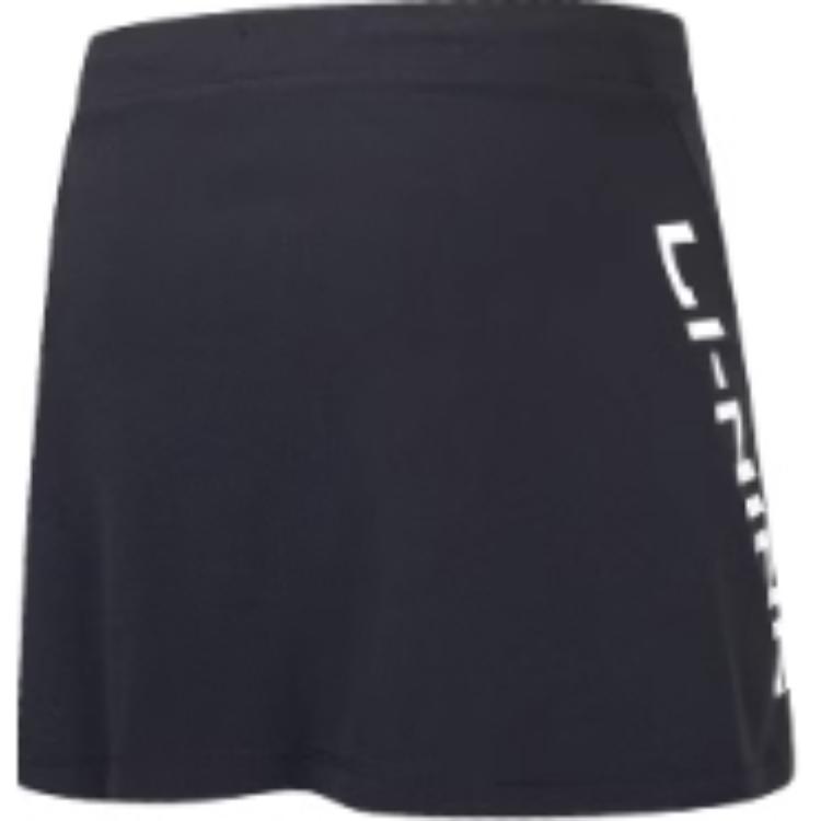 Li-Ning Letter Print Elastic Quick-Dry Sports Running Casual Shorts Women shorts Black ASKU218-1
