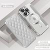Yadun Xiaoxiangfeng Is Suitable for iPhone16 Mobile Phone Case, Transparent Electroplating Magnetic Suction Apple 18PROMAX Flip Leather Case.