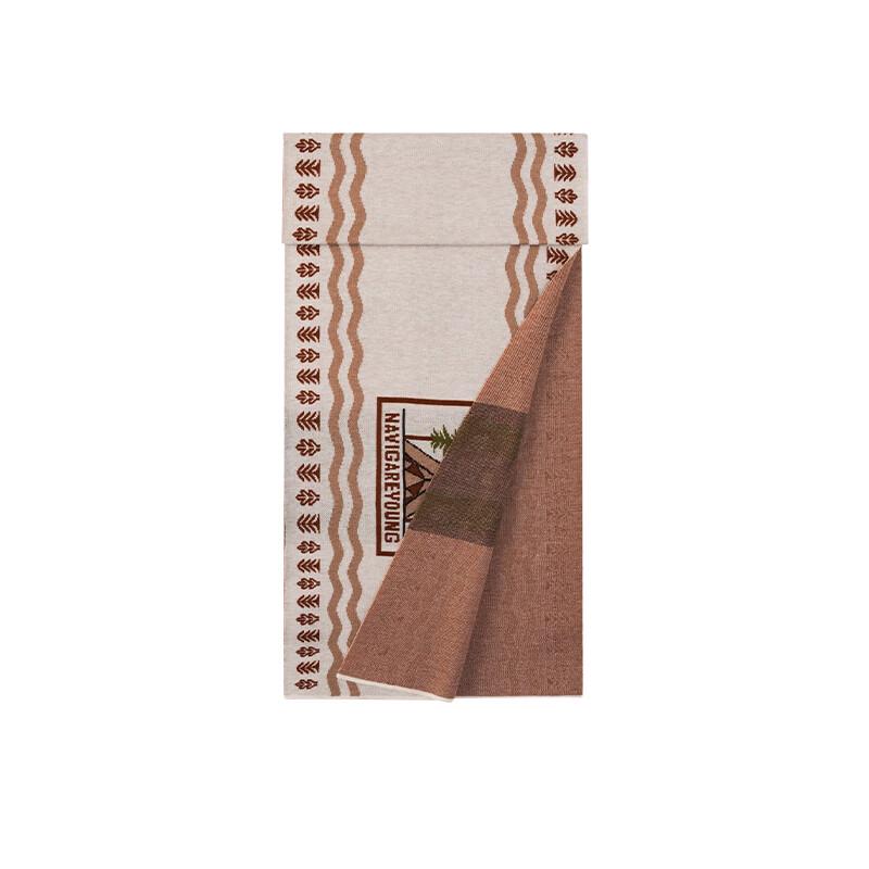 Navigare Men's Striped Knitted Scarf