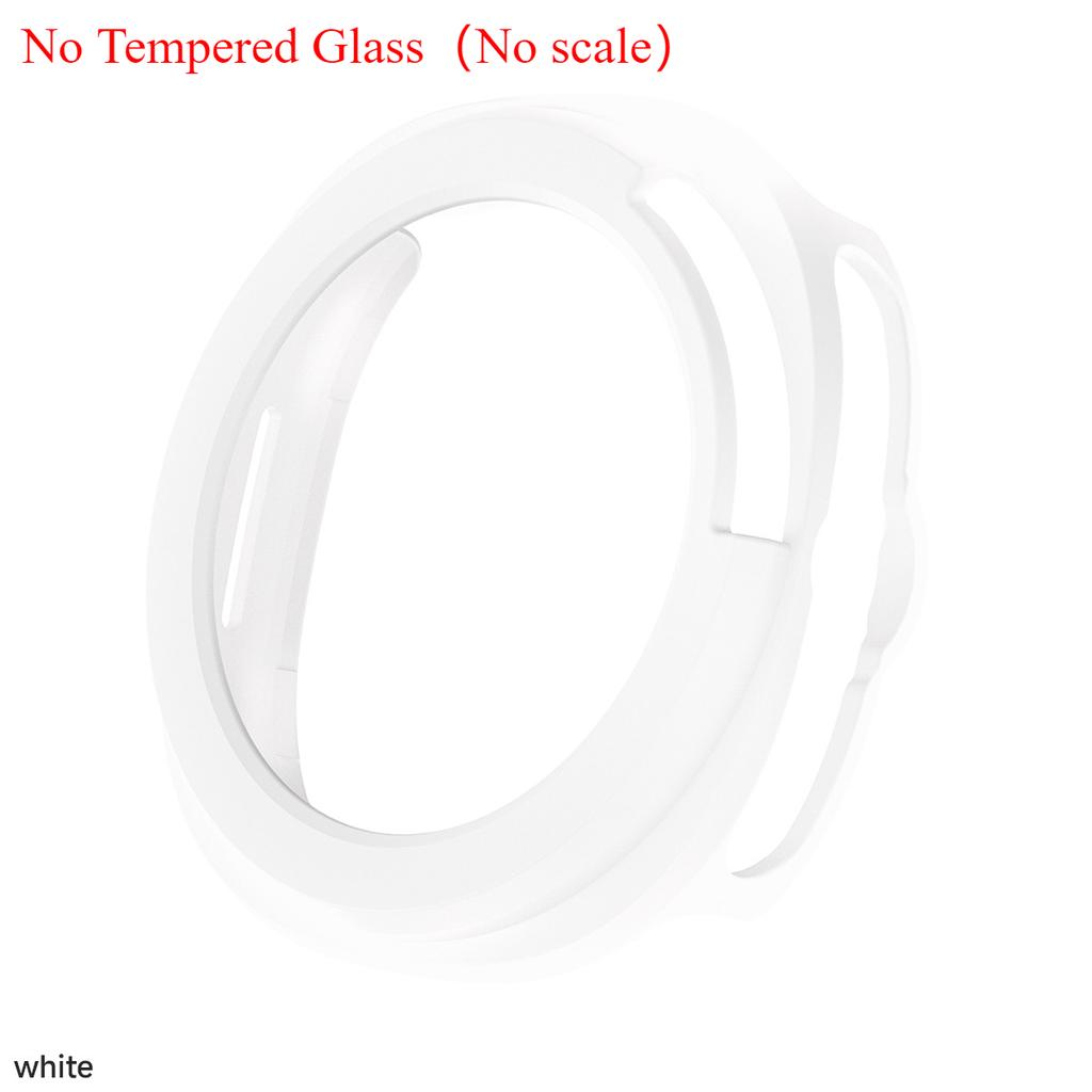 Protector Case For Samsung Galaxy Watch 8 Classic PC Hollowed Cover Protective Bumper Shell Tempered Glass Screen Accessories