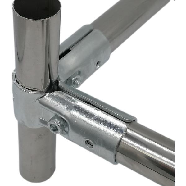 Edelstahl 25mm Sechskant-Rohrverbinder für verzinkte und Eisenrohre