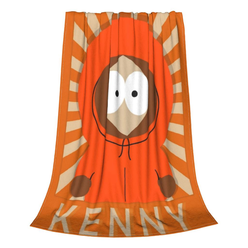 Epic Kenny McCormick  Blanket Warm Cozy Fluffy Funny Southpark Throw Blankets for Couch 50x60 Inch Multi-size Rug Piece