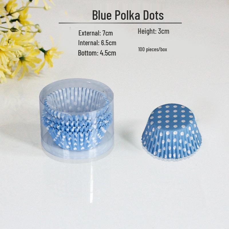 Heat-Resistant Crimped Cupcake Liners for Baking