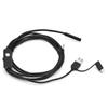 6LED Inspection Camera 8mm HighDefinition Stepless Dimming USB Powered Phone Pipeline Endoscope Camera