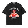 Anime MMakunouchi IIppo Tshirts Oversized Vintage Washed HHajime No Ippo T Shirt Manga The FFighting T Shirt for Man Cotton