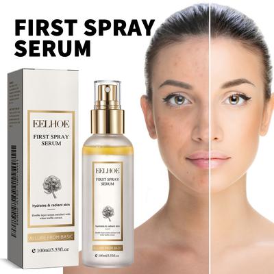 Feuchtigkeitsspray mit weißer Trüffel Hemmt die Melaninproduktion Lässt dunkle Flecken und Narben verblassen Repariert geschädigte Haut Hellt auf Gleicht den Hautton aus