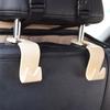 4pcs Car Seat Back Hook Load-bearing 10kg Car L-shaped Hidden Headrest Hook