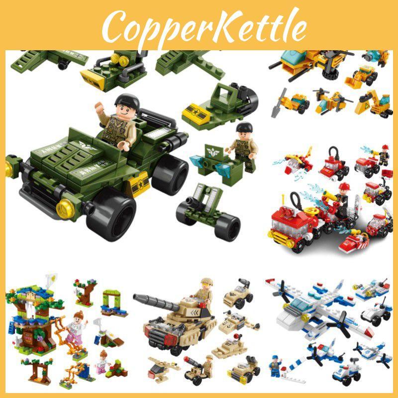 Discover The Excitement Of City Life With The Assembled Building Blocks Toy