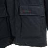 SCHOTT 90s Made In USA Old Down Jacket L Navy Men's Used