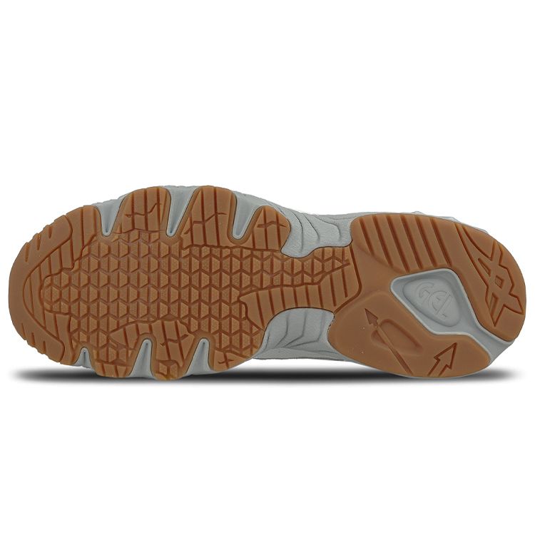 Asics Gel-Mai Solid Color Versatile Fabric Durable Low-Top Running Shoes Men Sneakers White Gray HN719-0101