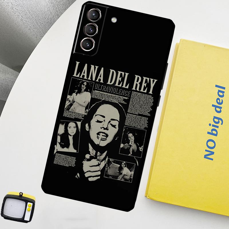 Lana Del Rey Phone Case For Samsung Galaxy S26 S25 S24 Ultra S20 S21 S22 S23 Plus S10 S24 FE S25 FE Cover