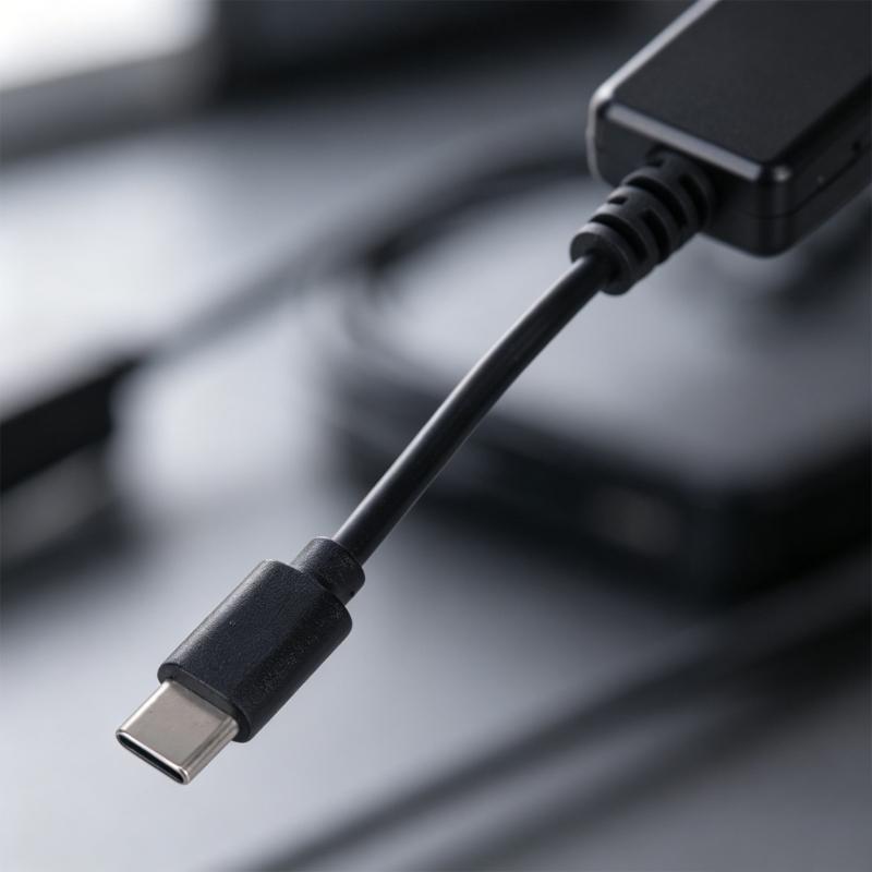 USB C PD Triggering Cable 5.5x2.5mm 65W Multifunctional Power Cord With Digital Display For LED Speaker