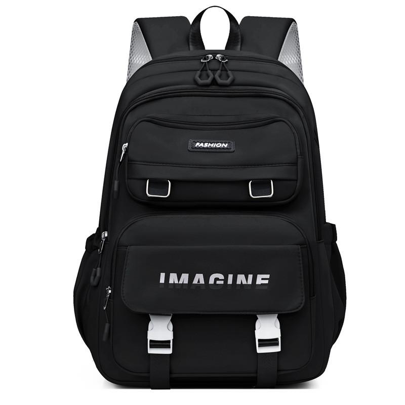 Oxford Cloth Girls School Backpack With Breathable Design For Middle School Students
