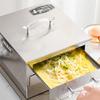 Machine Drawer Rice Noodle Roll Food Steamer Stainless Steel Pot Removable Lid And Enhanced Tray