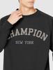 Champion Techweave Terry Crew Neck Long Odor UV Graphic Logo Size Size L Sweatshirt, Sleeve, Antibacterial, Resistant, Quick-Drying, Stretch,