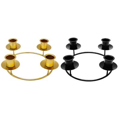 Candlestick Holders Iron Metal Taper Candle Holders Decorative Candle Stands 3 Arm Candelabra for Home Decorations