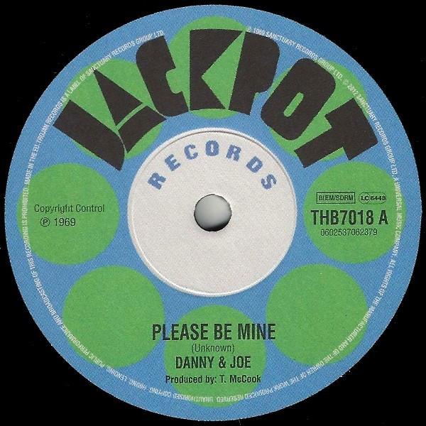 

7inch Record DANNY & JOE / TOMMY MCCOOK BAND - Please Be Mine / More Strings THB7018 Jackpot 2012 UK Reggae, Ska & Dub Used