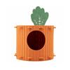 Soft & Durable Carrot Cat Nest Wear-resistant Cat Hideaway Cave Pet Cave House  All Season