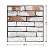 10/20pcs 3D Simulation Brick Pattern Wall Sticker Home Decor Self-Adhesive Wallpaper for Bedroom,Kitchen,Living Room Background