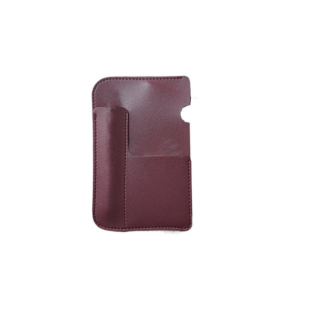 

PU Leather Passport Holder Wallet Solid Color Travel Storage Passport Clip Licenses вино красного