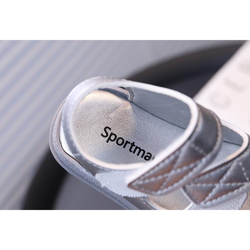 Summer Baby Soft Sole Walking Sandals, Closed-Toe Anti-Collision Beach Shoes for Infant Boys Girls