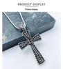 Xiweier Cross Hip Hop Trendy Necklace for Men and Women