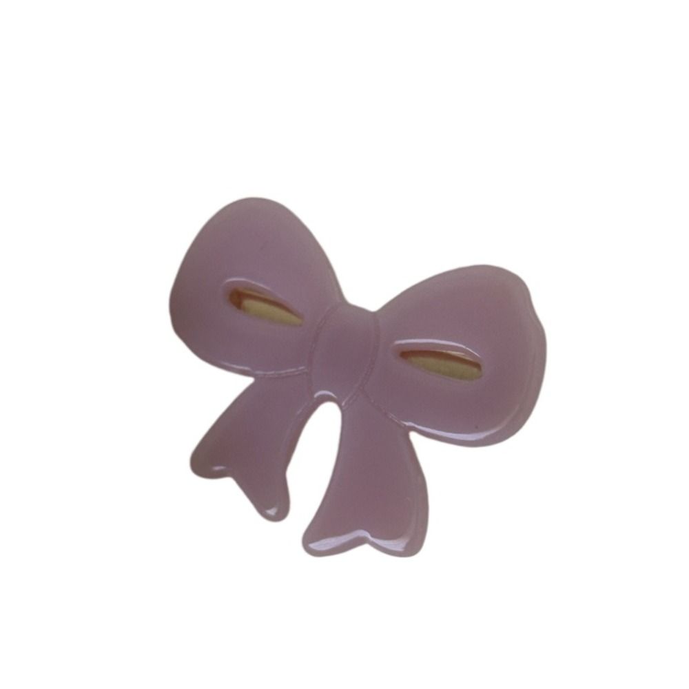 

Korean Style Acetic Acid Duckbill Clip Acetate Bow Duckbill Clip Fashion Bow Hairpin Female фіолетовий