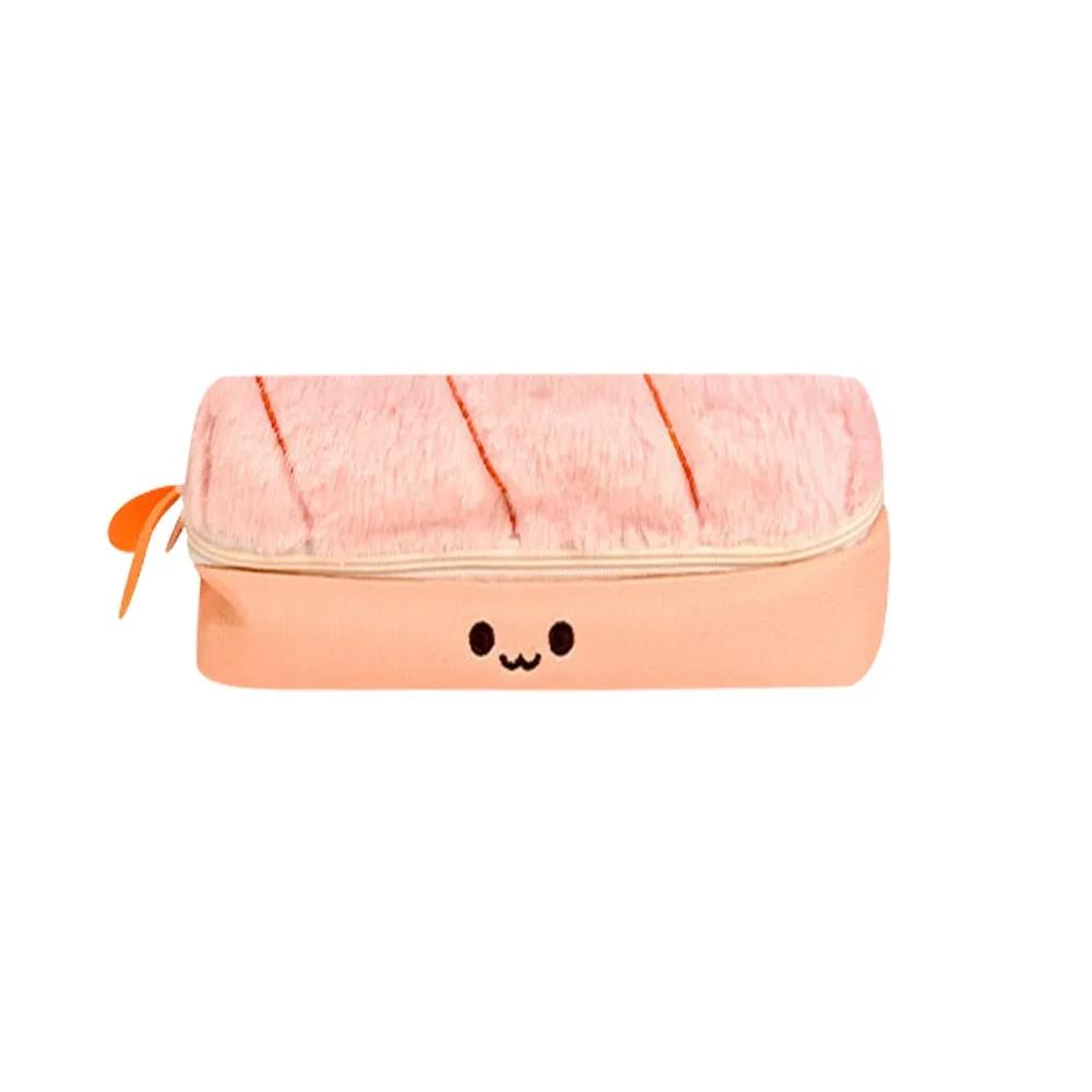 Fashion Large Capacity Pencil Case Double Layer Cartoon Stationery Organizer Creative Dirt-resistant Pen Bag School Supplies